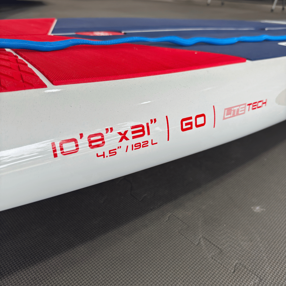 Starboard GO 10'8" x 31" Lite Tech Paddle Board – Lightly Used (Tour Fleet)